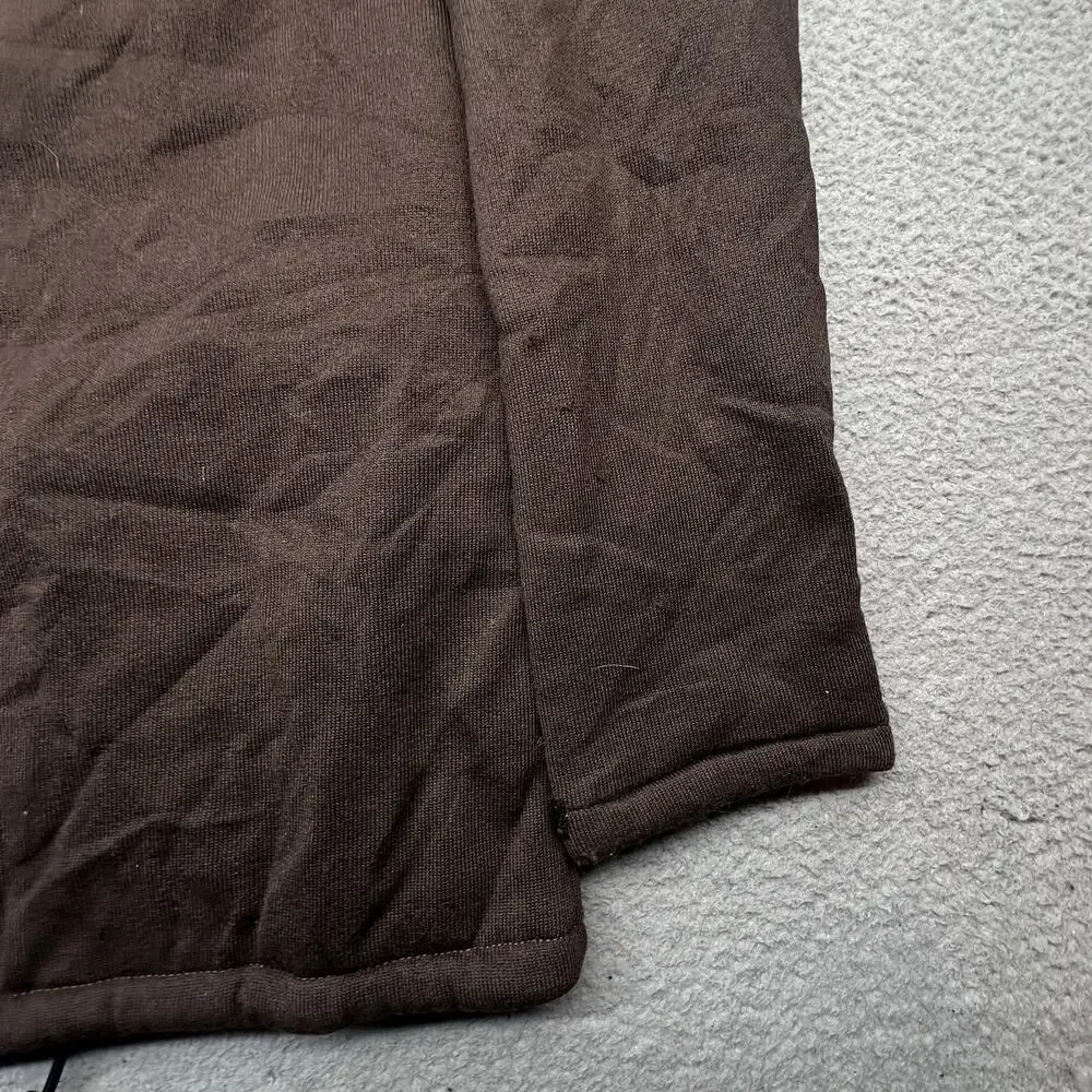 Vintage Army USGI Bear Suit Fleece Jacket Mens Small Gen 1 Brown Thick Pile